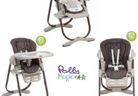 Chaise haute Polly Magic Chicco