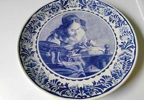 Assiettes Delft 2