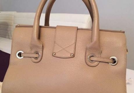 JIMMY CHOO sac à main beige 2