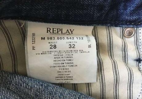 Jeans  Replay 28/32 3