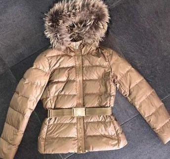 Veste Moncler or / beige taille 36 1