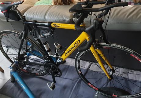 Velo triathlon+home trainer tacx 1