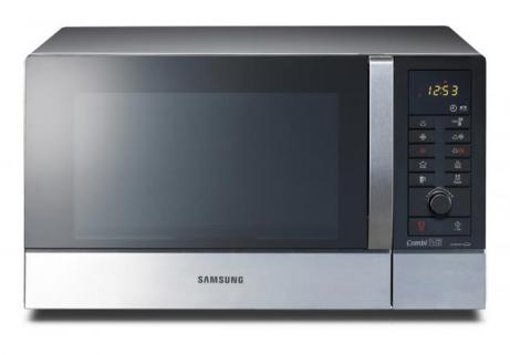 Four Micro Ondes SAMSUNG CE 107 MST Inox et Noir Combiné 28L MO 900W