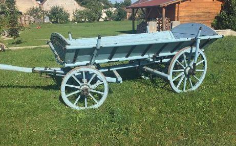 Chariot à en bois 1940 2