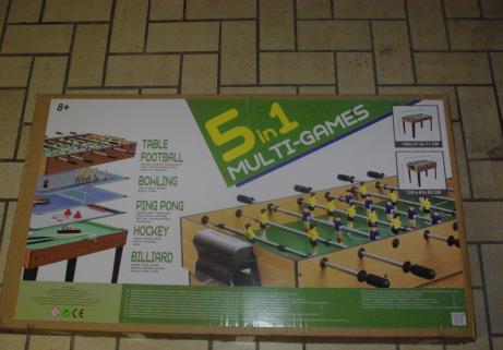 Baby Foot & Billard 5 en 1 2