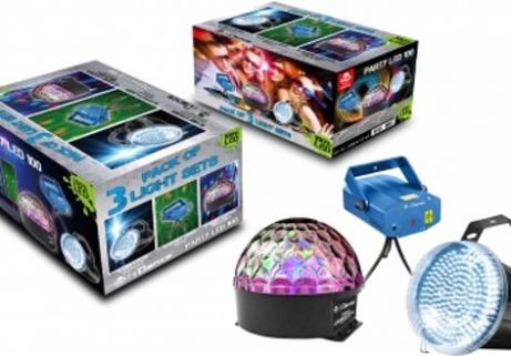 stroboscope , laser, boule à facette, Party Led 100 1