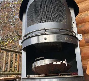Barbecue cheminée jardin 1
