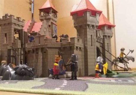 Château de chevaliers Playmobil 1