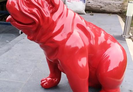 Statue Bulldog 1