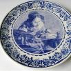 Assiettes Delft 2