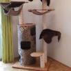 Arbre à chat en bois très stable 3