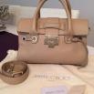 JIMMY CHOO sac à main beige 1