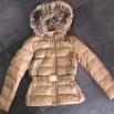 Veste Moncler or / beige taille 36 1