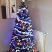 Sapin de noël synthétique + décoration complète 1