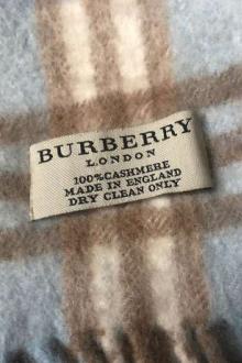 Burberry écharpe en cachemire