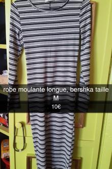 robe longue moulante