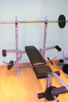 Banc de musculation Nordic Fitness NB-820 + accessoires